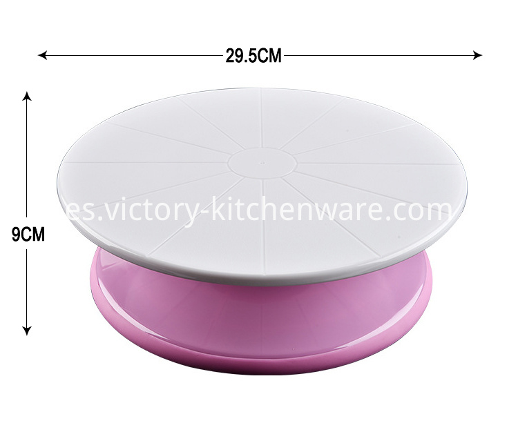 plato giratorio cake turntable